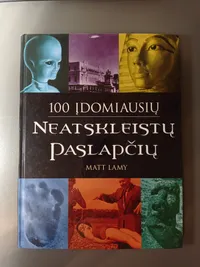 100 įdomiausių neatskleistų paslapčių knygos viršelis