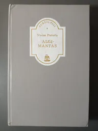 Algimantas knygos viršelis