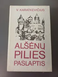 Alšėnų pilies paslaptis knygos viršelis