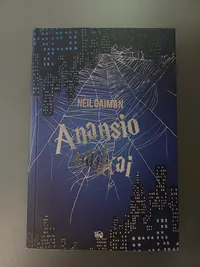 Anansio vaikai knygos viršelis