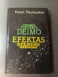 Deimo efektas knygos viršelis
