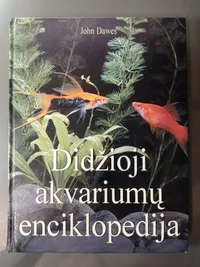 Didžioji akvariumų enciklopedija knygos viršelis