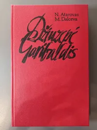 Džiuzepė Garibaldis knygos viršelis