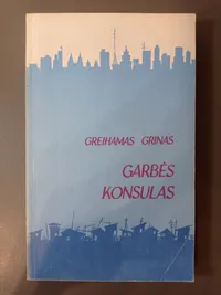 Garbės konsulas knygos viršelis