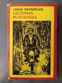 Geltonas mustangas knygos viršelis