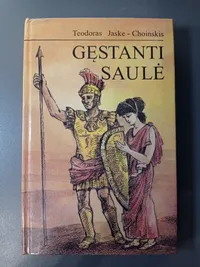Gęstanti saulė knygos viršelis