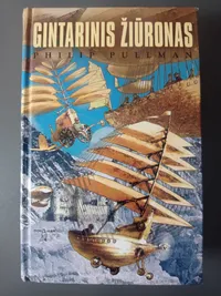 Gintarinis žiūronas knygos viršelis