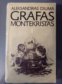Grafas Montekristas I dalis knygos viršelis