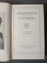 Herodotas. Istorija knygos viršelis