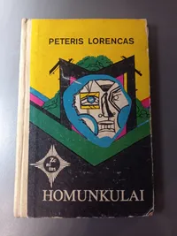 Homunkulai knygos viršelis
