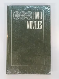 Italų novelės knygos viršelis
