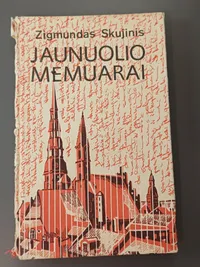 Jaunuolio memuarai knygos viršelis