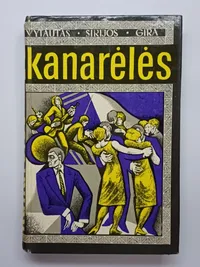 Kanarėlės knygos viršelis