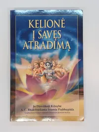 Kelionė į savęs atradimą knygos viršelis