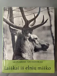 Laiškai iš elnių miško knygos viršelis