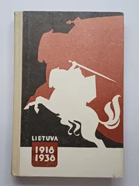 Lietuva 1918- 1938 knygos viršelis