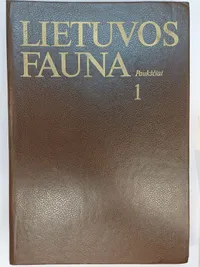 Lietuvos fauna. paukščiai. 1 dalis. knygos viršelis