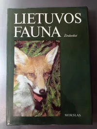 Lietuvos fauna. Žinduoliai knygos viršelis
