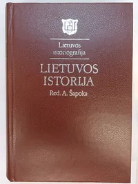 Lietuvos istorija knygos viršelis