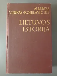 Lietuvos istorija knygos viršelis