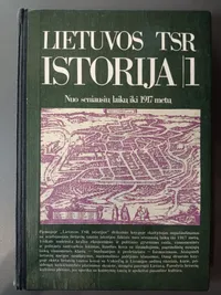 Lietuvos TSR istorija. 1 dalis knygos viršelis