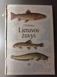 Lietuvos žuvys knygos viršelis