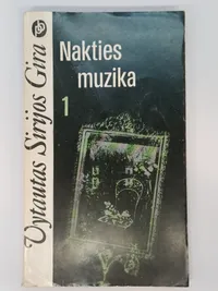 Nakties muzika 1 dalis knygos viršelis