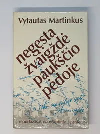 Negęsta žvaigždė paukščio pėdoje knygos viršelis