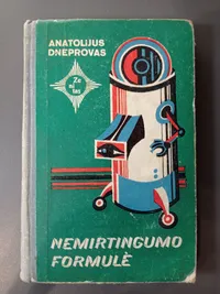 Nemirtingumo formulė knygos viršelis