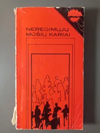 Neregimųjų mūšių kariai knygos viršelis