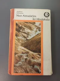Nuo amudarjos iki hindukušo knygos viršelis