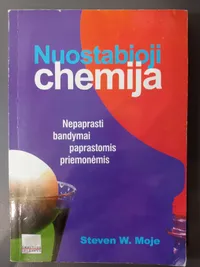 Nuostabioji chemija. Nepaprasti bandymai paprastomis priemonėmis knygos viršelis