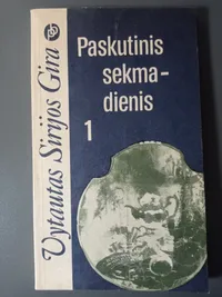 Paskutinis sekmadienis 1 knygos viršelis