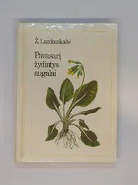 Pavasarį žydintys augalai knygos viršelis
