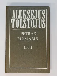 Petras pirmasis (ii-iii dalys) knygos viršelis