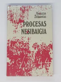 Procesas nesibaigia knygos viršelis