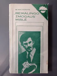 Reikalingo žmogaus mįslė knygos viršelis