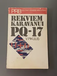 Rekviem karavanui pq-17 knygos viršelis