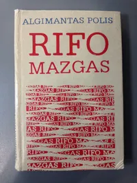 Rifo mazgas knygos viršelis
