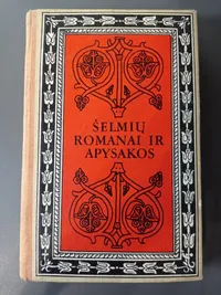 Šelmių romanai ir apysakos knygos viršelis