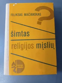 Šimtas religijos mįslių knygos viršelis