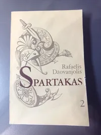 Spartakas II knygos viršelis