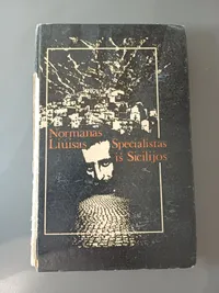 Specialistas iš sicilijos knygos viršelis