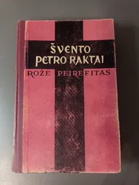 Švento Petro raktai knygos viršelis