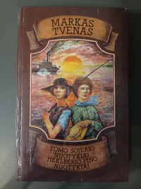 Tomo Sojerio nuotykiai knygos viršelis