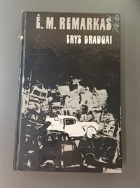Trys draugai knygos viršelis