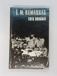 Trys draugai knygos viršelis