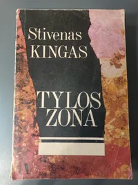 Tylos zona knygos viršelis
