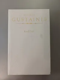 Valentinas gustainis raštai knygos viršelis