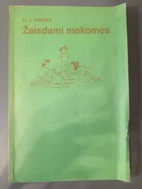 Žaisdami mokomės knygos viršelis